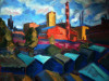Картина «Гаражная сталь» пейзаж, холст, масло 30/40см. (в частной коллекции), создание авторской копии, цена договорная: +7(926)1381674