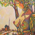 Природа, картина маслом на холсте, пейзаж, художник Евгений Артемьев, earta.ru